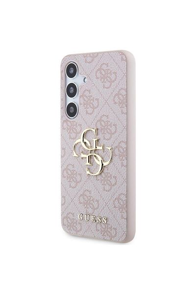 Guess Husa Pu 4g Metal Logo Samsung Galaxy S24 Pink