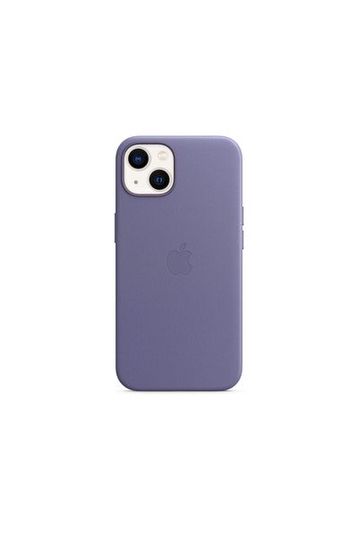 Apple Husa Original iPhone 13 Leather, MagSafe, Wisteria