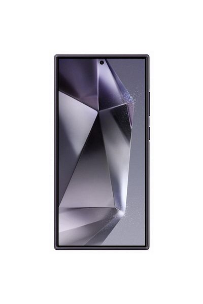 Samsung Husa Originala Vegan Leather Case Galaxy S24 Ultra Dark Violet