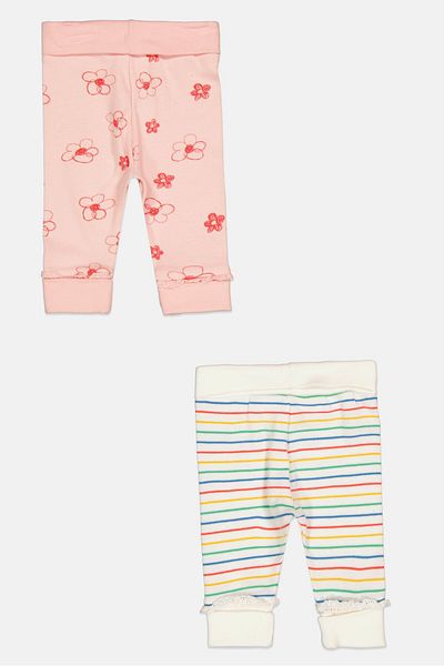 MOTHERCARE Toddlers Girl 2 Piece Graphic Print Sweatshirt And Sweatpants, Multicolor