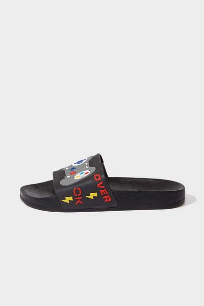 DeFacto Boy's High Sole Jean Slippers F0119A825Sm
