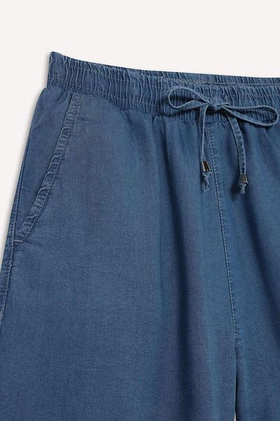 DeFacto Pantaloni scurți cu talie înaltă elastică D8247AX25SM
