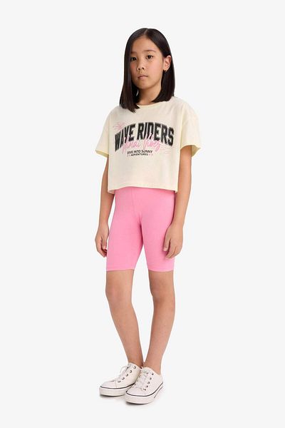 DeFacto Girl's Short Length Leggings B5591A825Sm