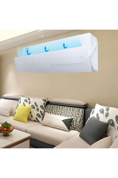 Lumely Air Conditioning Deflectors,Adjustable Inclined,Universal Retractable 58 cm -108 cm