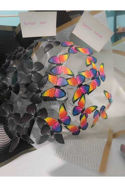 Düşhane Kelebek Buketi Kelebek buketi Senden Önce Senden Sonra Işıklı Ledli