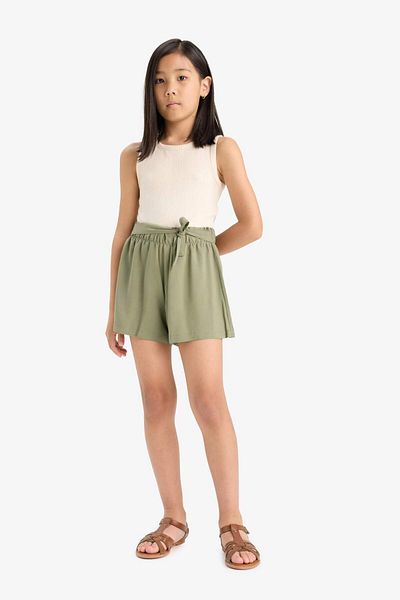DeFacto Girl's Elastic Waist Shorts E6691A825Hs