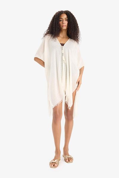 DeFacto Fall in Love Regular Fit Cotton Kimono Z0696Az25Sp