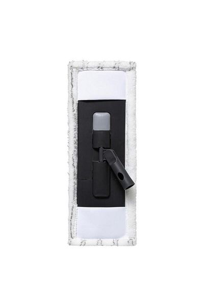 Generic Five Simply Smart Click and Clean Microfiber Mop Head White and Black 164743