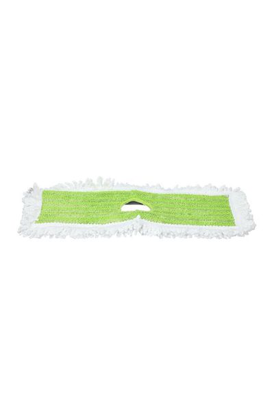 Generic HONEY BEE Rectangular Replacement Flat Mop Head Green and White 200D.288F