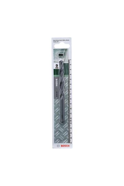 Generic مثقاب معدني بوش HSS-R بحافة إزميل رمادي داكن 9 × 125 مم JE2 609 255 019