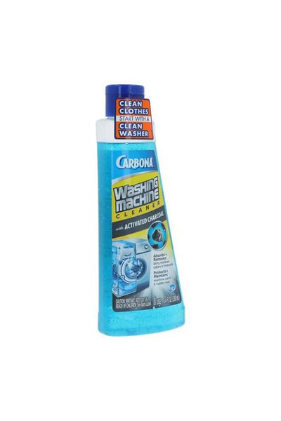 Generic CARBONA Activated Charcoal Technology Washing Machine Cleaner Blue 8.4fl.oz