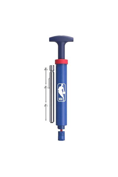 Generic Wilson NBA DRV Compact and Portable Ergonomic Basketball Pump Kit Blue and Red WTBA4003NBA