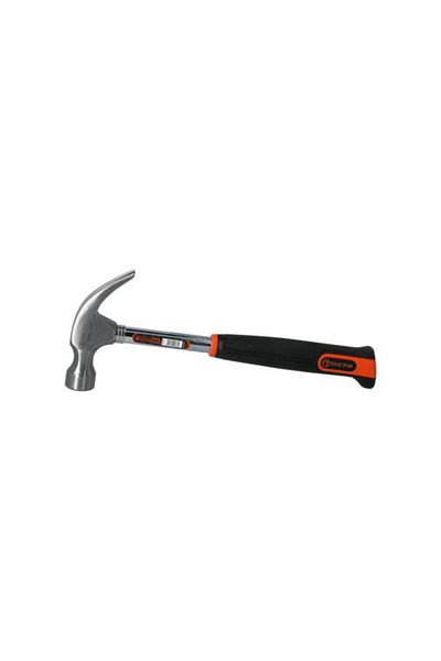Generic Tactix Non-Slip Firm Grip Tubular Handle Claw Hammer Multicolor 16oz 221073