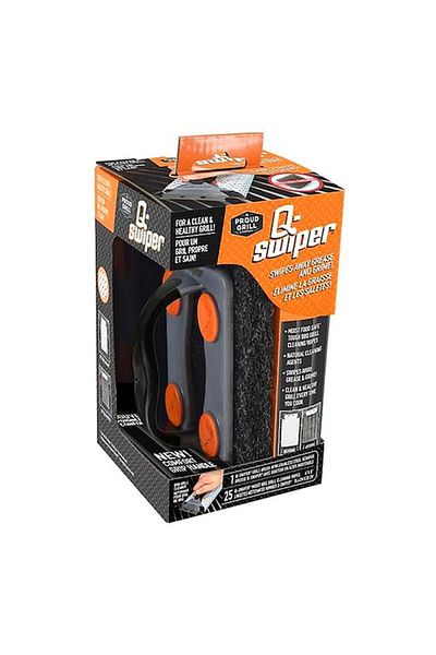 Generic Q-Swiper 26-Piece Stainless Steel Barbecue Grill SurfCleaner Kit Multicolor