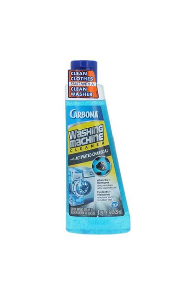 Generic CARBONA Activated Charcoal Technology Washing Machine Cleaner Blue 8.4fl.oz