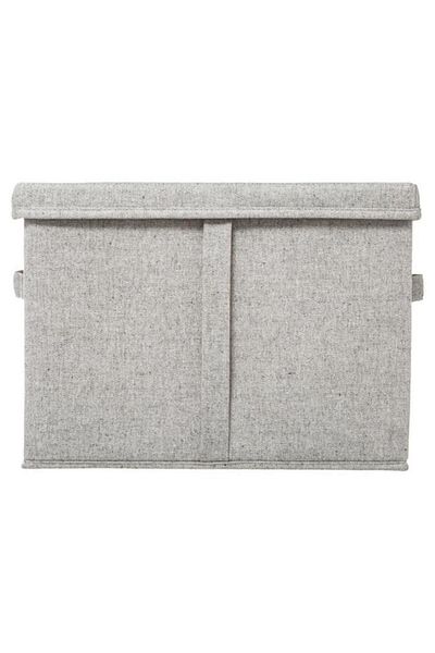 Generic Five Simply Smart Orga Polypropylene and Polyester Foldable Storage Box with Lid Light Grey 181252