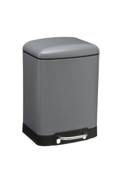 Generic Five Simply Smart Removable Inner Bucket Pedal Bin with Lid Grey 6Liter 138059H