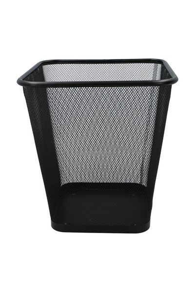 Generic EKO Meshed Elegant and Modern Design Square Trash Can Black 15 Liter
