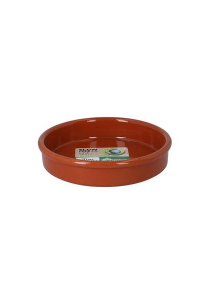 Generic Graupera Natural Eco-Friendly Terracotta Round Casserole Honey 17cm F-0117SA