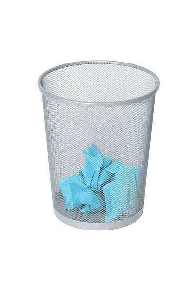 Generic Seville Mesh Trash Can Grey 22 Liter