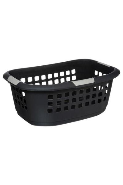 Generic Five Simply Smart Hugger Laundry Basket Dark Grey 51 Liter 157361C