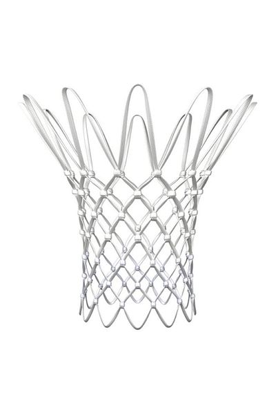 Generic SPALDING Heavy Duty Standard Fit Durable All Weather Basketball Net White 8284SP
