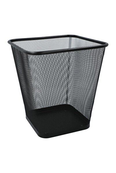 Generic EKO Meshed Elegant and Modern Design Square Trash Can Black 15 Liter