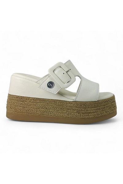 Mammamia D24YT-2305 Papuci de damă din piele naturală