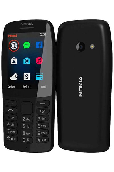 Nokia 210 Dual Sim Mobile Phone - Black