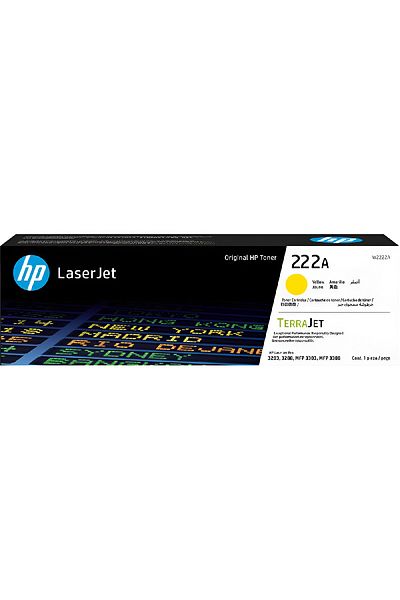 HP 222A Laser Toner - Ink color Yellow