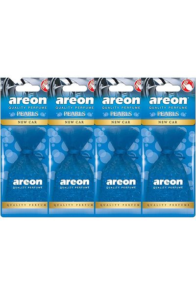 Areon Pack Of 4 air freshener Pearls New Car