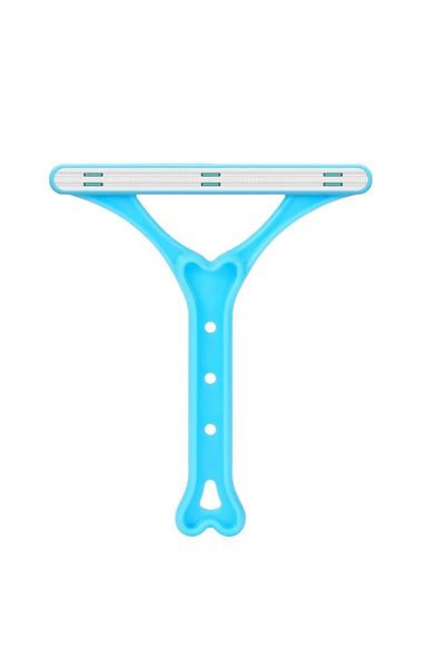 Xinghua Lint/Hair Brush, Plastic, Blue/White, 14.4 x 12.2 cm