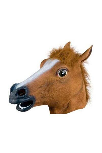 HALAMODO Halloween Horse Head Designed Mask