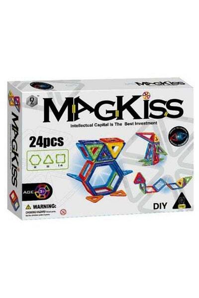 HALAMODO 22-1386307 24-Piece Block Magical Magnet Set 24 3+ Years