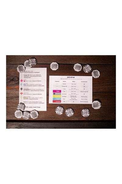 HALAMODO Coup Board Game 4.5x1.25x6inch