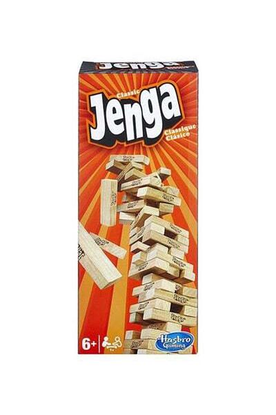 HALAMODO 54-Piece Classic Jenga Block Stacking Game Children And Adults Gathering Games