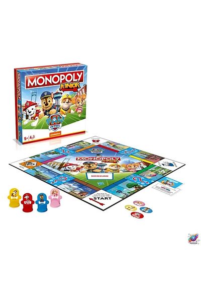 Toys4kids Monopoly Junior - Paw Patrol