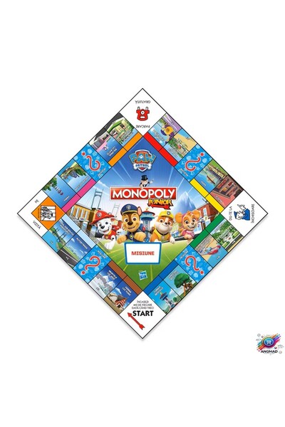 Toys4kids Monopoly Junior - Paw Patrol