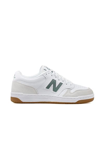 New Balance New Balance 480 White Model Collection Unisex Casual παπούτσια BB480LYG Λευκό