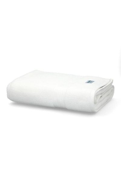 Generic Cannon Soft Highly Absorbent and Quick Drying Cotton Beach Towel White 88 x 150cm