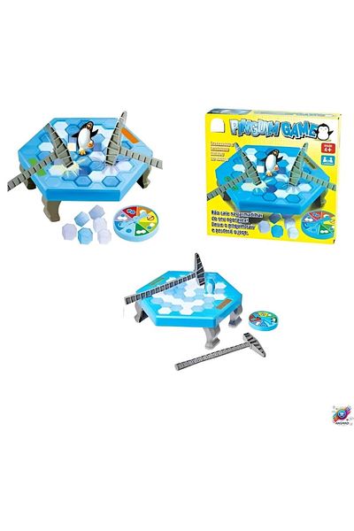 Creactive ANGMAD Pinguin Game, 38 Ice Blocks, 2 Hammers, Multicolor, 3 Years+