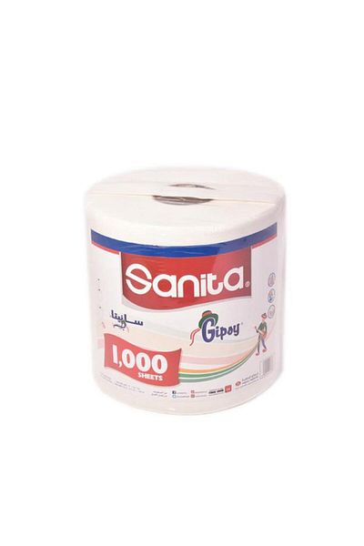 Generic Sanita Gypsy Maxi Paper Towel Roll White TM41EB2001R12