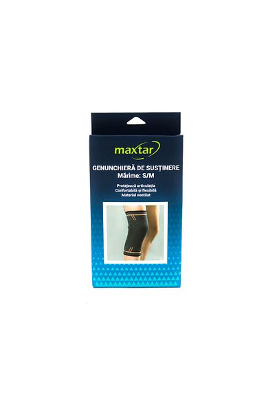 Maxtar Knee Brace, Flexible, Ventilated Material, Size S/m