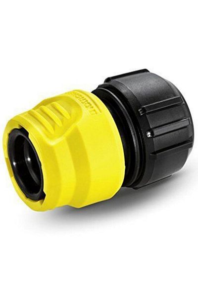 Generic وصلة خرطوم KARCHER العالمية للمدخل باللونين الأسود والأصفر