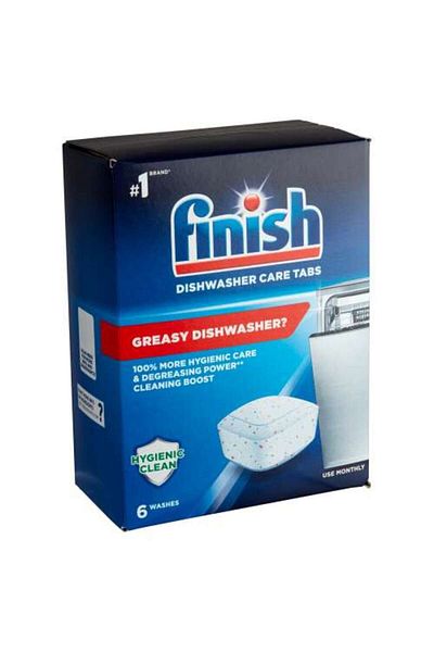 Finish Finish dishwasher cleaning tablets, 6 pieces