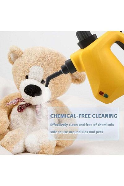 COOYA Handheld Steam Cleaner for Home,1000W,with 9 Accessories and Safety Lock,2.5M Extended Power Cord