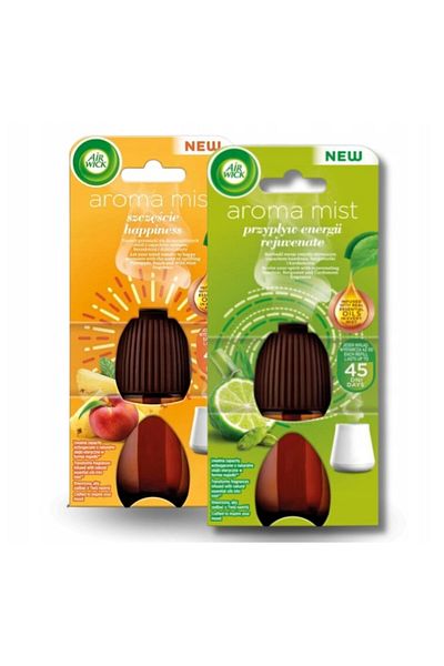 Air Wick Air Wick Aroma Mist Essential Oil Diffuser Refills, Happiness + Rejuvenate