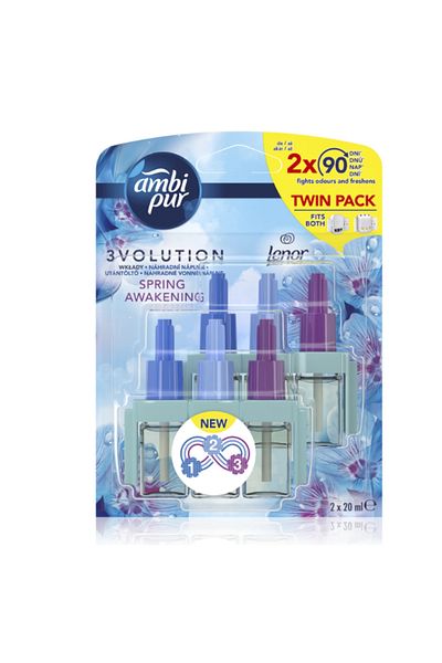 Febreze Febreze 3Volution Spring Awakening Room Air Freshener Reserve, 2x20ml