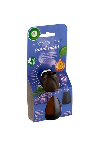 Air Wick Air Wick Aroma Mist Essential Oil Diffuser Refill, Good Night, 20 ml