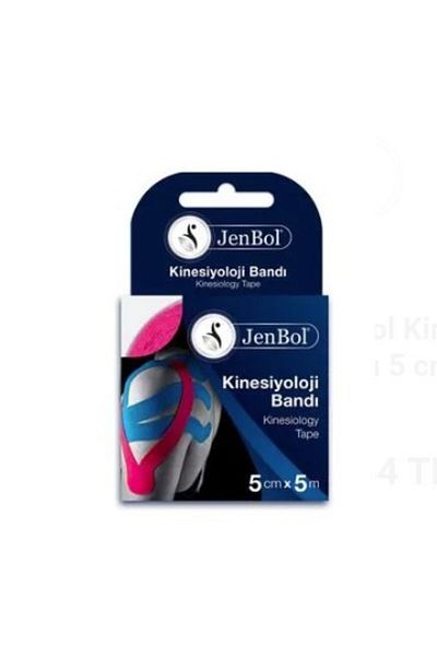 Jenbol Kinesiology Tape Pain Tape 5 cm X 5 m - Pink